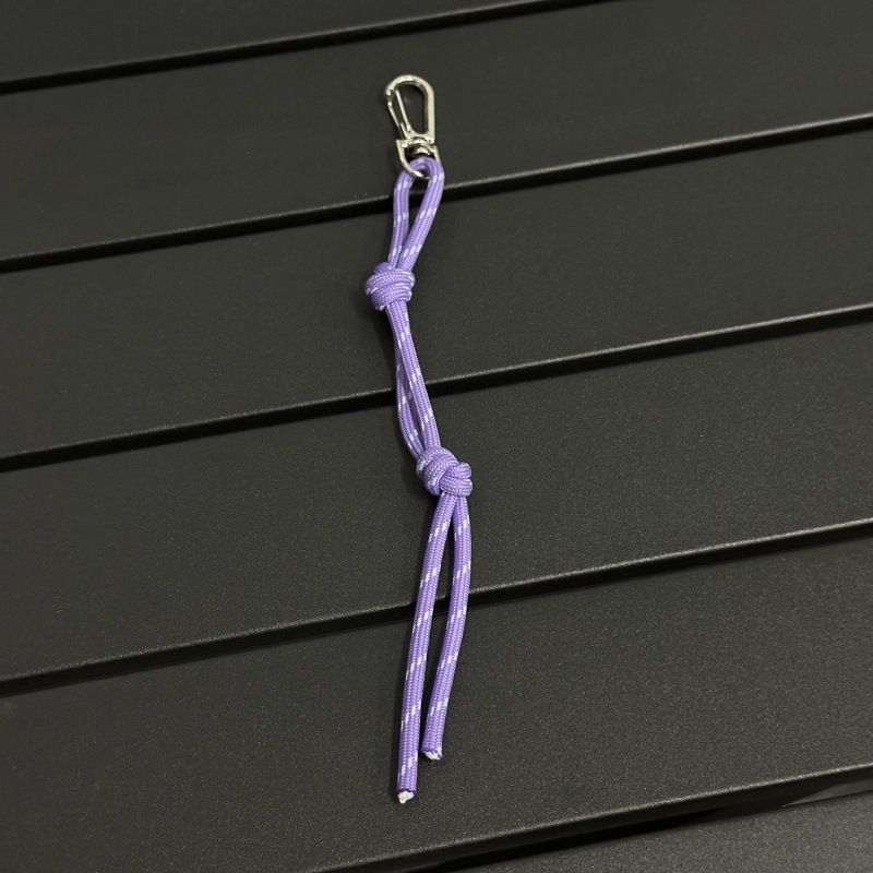 Woven Lanyard Flat Replacement Rope Nylon Bag Pendant Fashionable Colorful Cute Handmade Accessories_viptrois.com