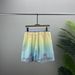 Man's clothing Fashion brand summer shorts beach pants men's and women's quarter pants draw rope elastic waist_viptrois.com