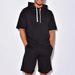 Men's Clothing Casual Sports Shorts Suit Solid Color Two Piece Suit_viptrois.com
