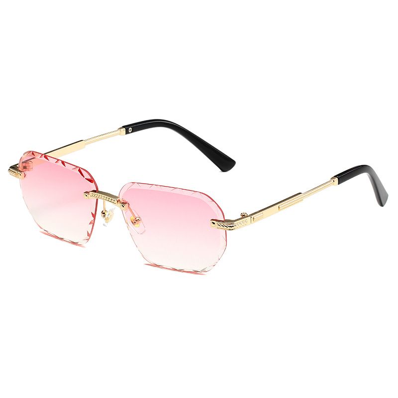 Polygonal Sunglasses For Women & Men - High-End Retro Fashion Eyewear (UV400 Protection, Trendy Design)_viptrois.com