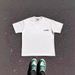 Heavyweight 250gsm Oversized Cotton T-Shirt, Day & Night Graphic Tee, Unisex Streetwear Short Sleeve Top With Embossed Print_viptrois.com