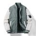 Japanese and Korean autumn new thin youth stand up collar men's baseball jacket, windbreaker_viptrois.com