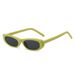 Narrow Frame Cat Eye Sunglasses Trendy Small Frame Design Lightweight UV400 Protection Fashionable Eyewear For Women_viptrois.com
