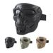 Military Fans Bulletproof Halloween Horror Prop Outdoor Cycling Helmet Windproof Skeleton Mask_viptrois.com