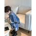Mother & Kids Boys Paint Splashed Denim Suit Summer New Short Sleeved Shorts Small Children's Korean Style Jacket And Pants_viptrois.com