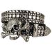Skull Rhinestone Inlaid Large Belt Y2k Rivet Accessories Hip Hop Punk Rhinestone Belt Men's_viptrois.com
