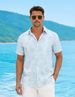 Men's Hawaiian Short Sleeve Button-Down Shirt Casual Summer Beach Tropical Clothing_viptrois.com