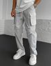 Men's Clothing Overalls Pocket Drape Straight Pants_viptrois.com