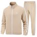 Streetwear Zip-Up Hoodie & Jogger Set – 3D Print Pullover & Pants For Men (Polyester, S-6XL, Unisex, Trendy Casual Outfit)_viptrois.com