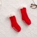 Mother & Kids Cartoon floor socks winter plus velvet thick warm newborn baby boys and girls spring and autumn cute super cute cotton socks_viptrois.com
