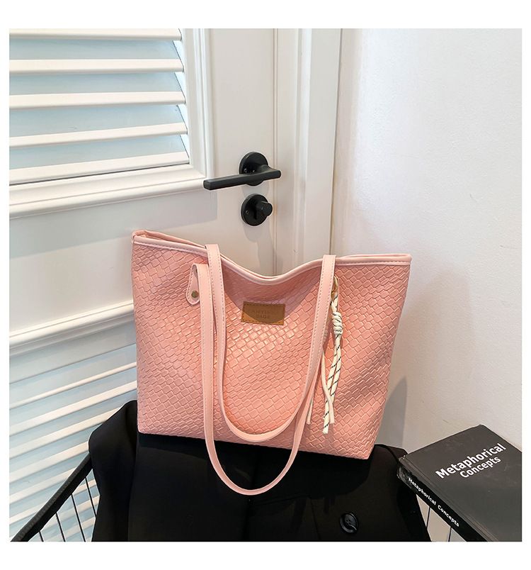 Women's Bags Shoulder Bag Fashionable Large Capacity Ladies Tote Commuter Bag Casual Bag Female_viptrois.com