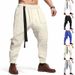 Men's Casual Jogger Pants – Straight-Leg Polyester Trousers With Drawstring Waist (7 Colors, S-XXXL)_viptrois.com