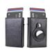 Passport Covers & Wallets AirTag Wallet Carbon Fiber Magnetic Card Holder Men's Wallet RFID Multi Card Slot Men's Wallet_viptrois.com