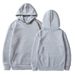 Herbstmode Lose Oberteile Einfarbig Kapuzen-Polyester-Herren-Sweatshirt Einfach Lässig_viptrois.com