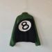 8 Ball Baseball Mens - Double Sided Fleece Varsity Jacket For Spring/Autumn_viptrois.com