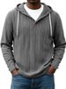 Men's Compass Print Casual Shirt - Breathable Polyester Button-Up With 3D Effect, Relaxed Fit For Streetwear & Travel (S-5XL)_viptrois.com