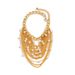 Shoe Accessories Jewelry Temperament Multi Layer Tassel Hip Hop Anklet For Women Exaggerated Pearl Geometric Chain Shoe Chain_viptrois.com