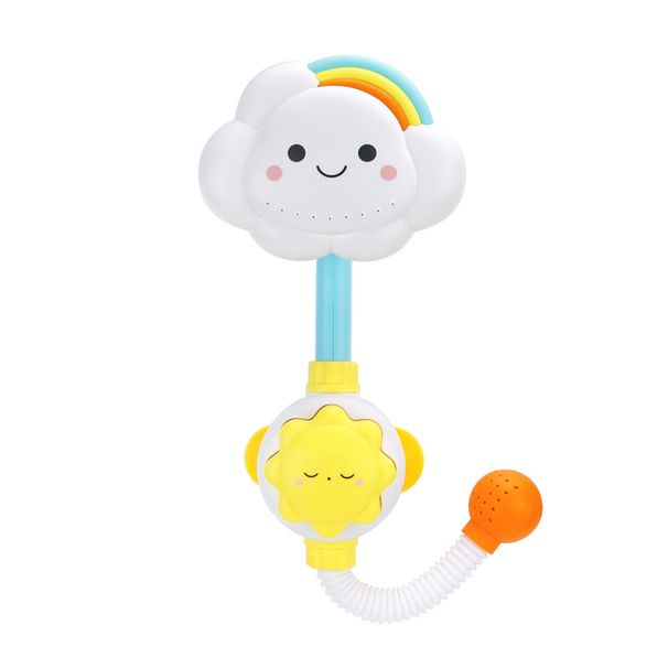Baby Bath Toys Cloud Bathtub Showers Bathing Spouts Suckers Folding Faucet Children Bath Toys Cute Spray Shower Kids Gif_viptrois.com