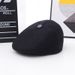 Fleece-Lined Thickened Beret Hat Season Men's Middle-Aged And Elderly Woolen Warm Ear Protection Duckbill Casual Forward_viptrois.com