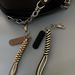 Cleanfit Creative Retro Braided Wax Rope Couple Chain Bag Keychain Trendy Niche Bag Pendant_viptrois.com