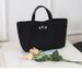 Women’s Bags Spring New Korean Ins Literary Letters Fashion Canvas Lunch Box Bag Simple Hand Tote Bag Trend_viptrois.com