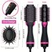 Hot Air Brush, 4-in-1 Full-bodied Hair Dryer Brush, Negative Ion Hair Dryer Comb, Salon Hair Styling Brush, Used For Straightening, Curling And Dryin_viptrois.com