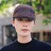 Sun Hat For Men, Artist Hat, Baseball Casual Forward Cap, Embroidered Beret_viptrois.com