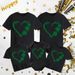 Pure Cotton Parent Child Wear Short Sleeved Solid Color Blank Family Wear_viptrois.com