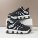Mother & Kids Shoes Autumn And Winter New Korean Version Children's Running Shoes Fashionable Breathable Elementary School Students Casual Shoes_viptrois.com