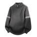 "Teen Boys' Half-Zip Stand Collar Sweater – Trendy Winter Knitwear For Junior & High School Students, Warm Pullover Base Layer"_viptrois.com