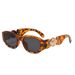 Fashion Trend Polygonal Personalized Glasses New Small Box Sunglasses Internet Celebrities Same Cat Eye Glasses_viptrois.com