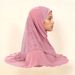 2025 New Summer Malay Headscarf, Crystal Linen Double-layer Lace Headscarf Scarf_viptrois.com