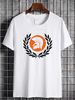 Skinhead - Trojan Wreath Tee Top For Everyday Wear Stylish Unisex Versatile Casual Designer Clothes Slightly Comfortable Soft Graphic Breathable_viptrois.com