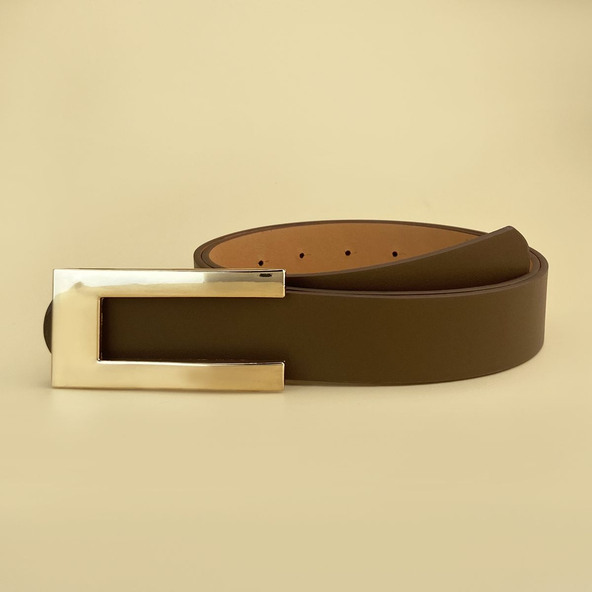 New Belt for Women with Minimalist Button Waist Belt Women's Instagram Belt Fashionable and Versatile Decoration_viptrois.com