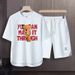 Men's Clothing Men's Shorts With Bear Print And Short Sleeves, Sweatpants And Loose Short Sleeves For Summer_viptrois.com