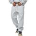 Men's Clothing Fitness Sports Trousers For Men Running Training Casual Loose Breathable Large Size Straight Trousers_viptrois.com