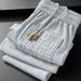 Men's Clothing Light Luxury Summer Thin Twill Versatile Goods Sports Pants Men's Brand Cuffs Convex Rubber Letter Casual Pants Men_viptrois.com