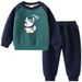 WAPYPY Children's Clothing 2025 New Version Suit Boy Sweatshirt Sweatpants Two Piece Suit Baby Cartoon Pullover Wholesale_viptrois.com