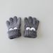 children's gloves autumn and winter ins style boys and girls separate fingers warm wool knitted five finger baby gloves_viptrois.com