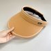 Hat Women's Fashion Summer Hollow Top Hat Sun Hat Women's Summer Uv Shell Sun Hat Outdoor Hollow Top Sun Hat_viptrois.com