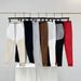 Men's Clothing New Men's Knitted Back Tapered Sweatpants Sports Leisure Training Pants 496 Back Zipper_viptrois.com