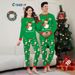 Christmas snowman Snowflake letters Christmas family suit printed homewear sleep_viptrois.com