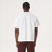 Men's Clothing Oversized Fit Short Sleeve T-Shirt - 100% Cotton Heavyweight Streetwear Tee With Drop Shoulder For Casual Wear (Black, White, Orange)_viptrois.com