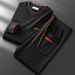 Men's Clothing High End Autumn And Winter Round Neck Sweatshirt With Cuffed Sweatpants Two Piece Set_viptrois.com