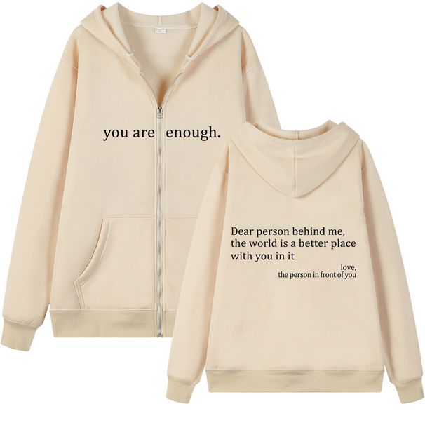Womens Cute Hoodies Teen Girls Fall Jackets Oversized Sweatshirts Casual Drawstring Clothes Zipper_viptrois.com