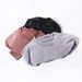 Vintage Washed Oversized Crewneck Sweatshirt For Men & Women - Heavyweight Cotton Blend, Relaxed Fit, Retro Style (Black, Grey, Brown, Rose, Purple)_viptrois.com