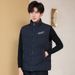Sleeveless Autumn Winter Vest Men's Silk Cotton Multi-Pocket Design_viptrois.com