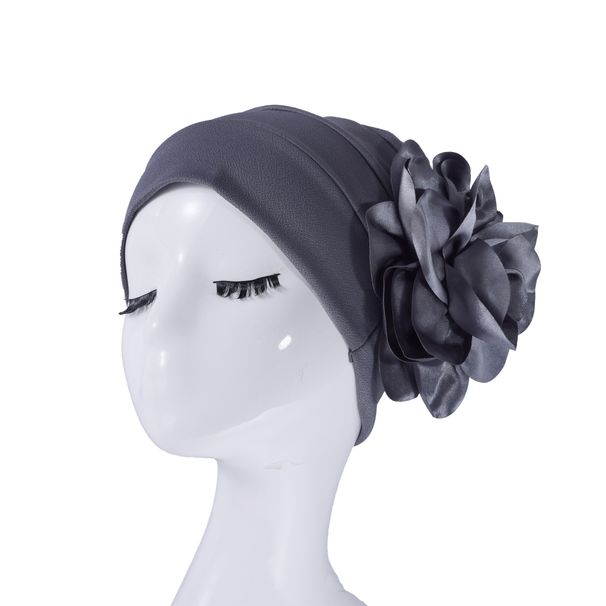 TRIBAL BLOOM - African-Inspired Turban Hat (Oversized Floral Design,Hot Seller)_viptrois.com