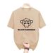 Men's Premium Comfort T-Shirt - Breathable Polyester, Relaxed Fit Streetwear (White/Navy/Black/Red/Khaki, S-XXL)_viptrois.com