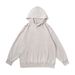 Vintage Washed Cotton Oversized Hoodie With Distressed Detail – Unisex Heavyweight Pullover Sweatshirt For Men & Women_viptrois.com